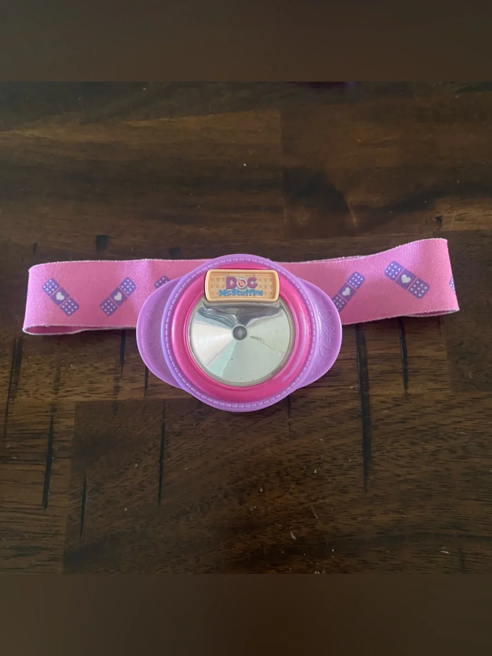 Disney Store Doc McStuffins Dr Costume with Case and Light Head Band